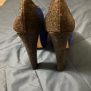 Blue suede shoes